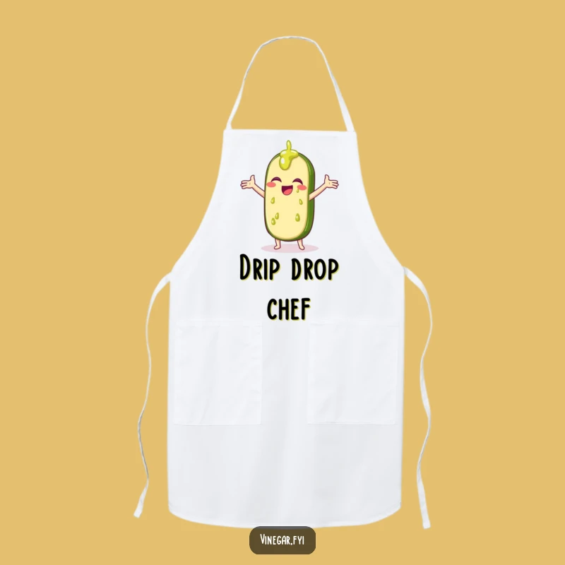 Funny Pickle Apron: A Giggling Chef's Funny Kitchen Companion