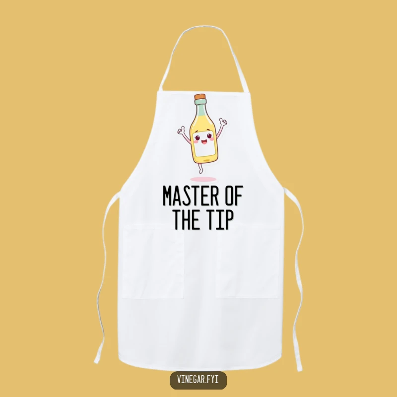 Funny Triumphant Vinegar Apron - Cook with Confidence and Flair!