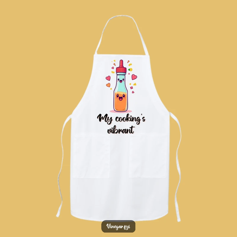 Funny Condiment Spray Apron: Cook with Color and This Hilarious Design