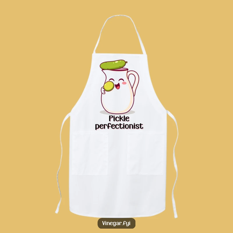 Funny Vinegar Jug Apron - Cook with Flair and Humor