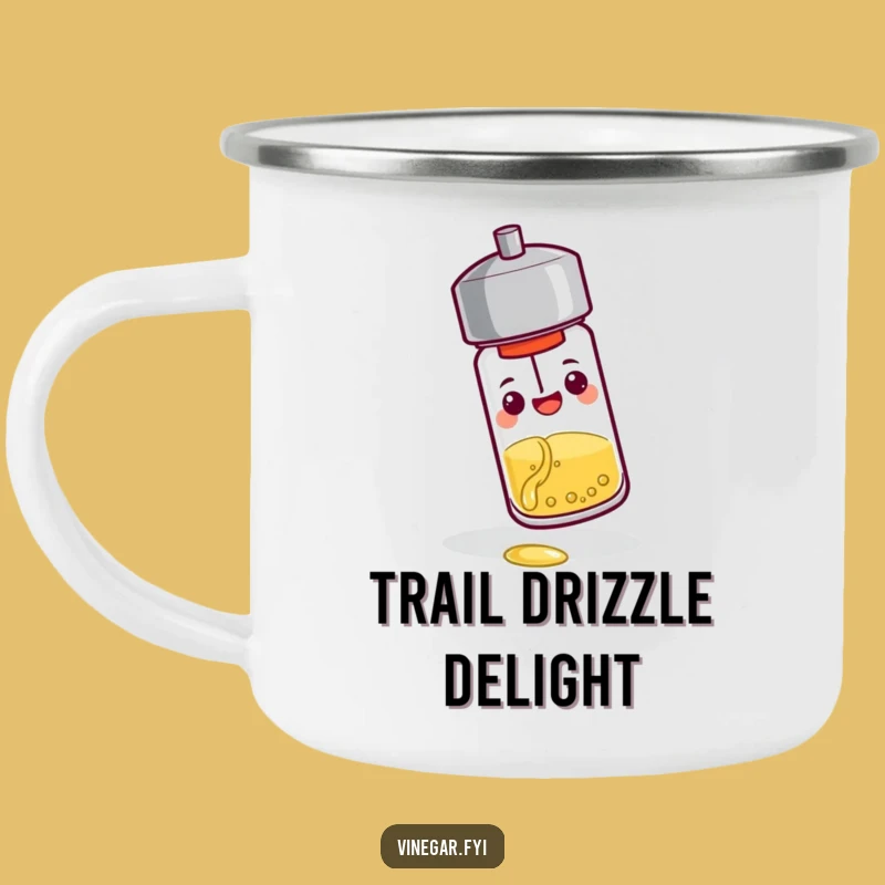 Funny Pepper Shaker Camping Mug: Zesty Adventures & Hilarious Sips