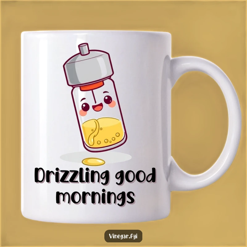 Funny Pepper Shaker Mug: Hilarious Vinegar Lover Gift for Spiced Fun