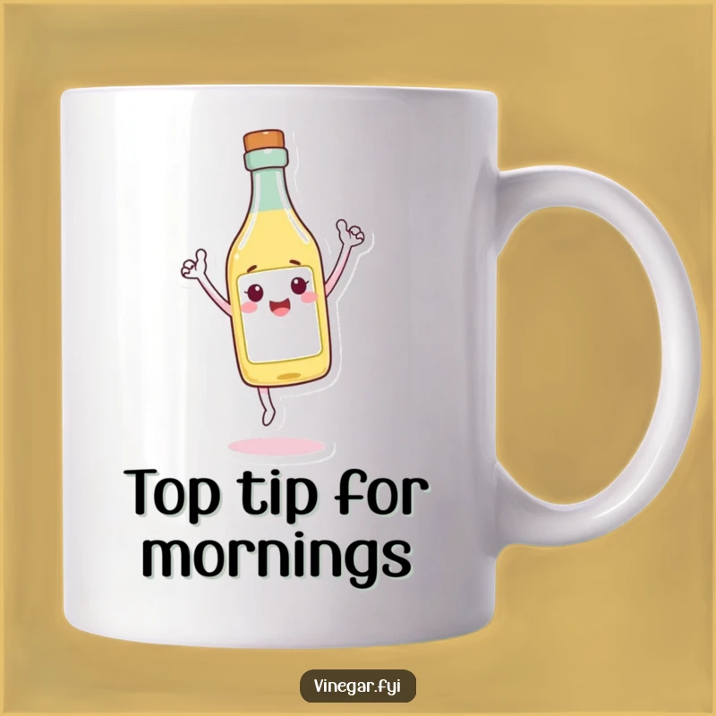 Funny Triumphant Vinegar Mug - Stand Tall with This Hilarious Gift!
