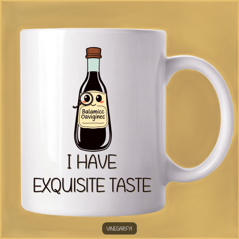 Distinguished Balsamic Vinegar Mug: A Classy Brew