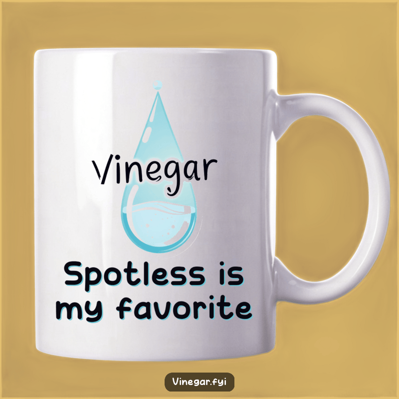 Sparkling Clean Vinegar Mug: For a Fresh Start