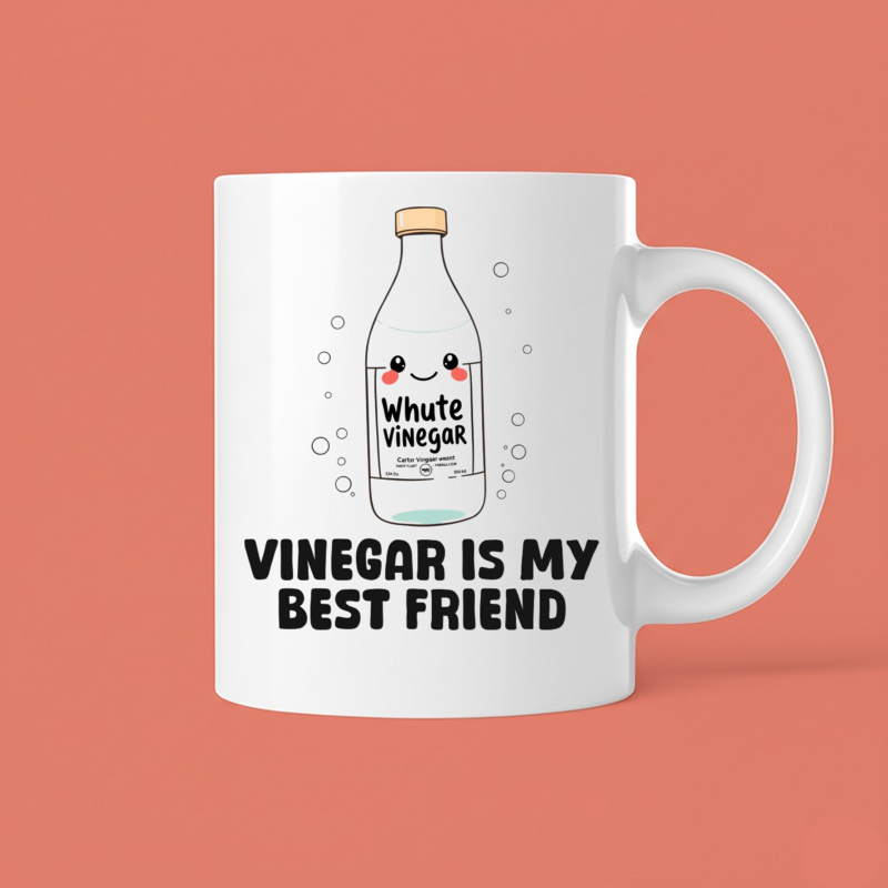 Bubbly Vinegar Mug The Perfect Acidic Gift