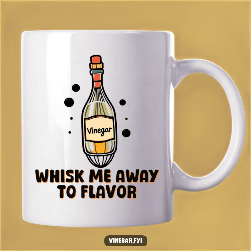 Whisk & Vinegar Mug: Stir Up Deliciousness
