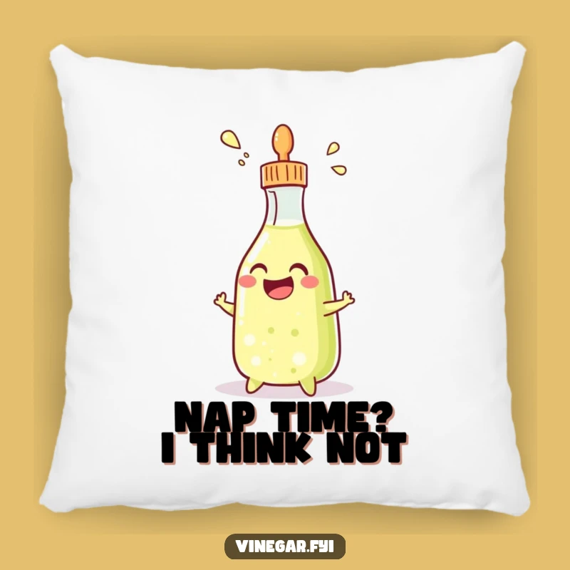 Funny Condiment Bottle Pillow: Grinning Squirter Cushion, Cozy Funny Gift