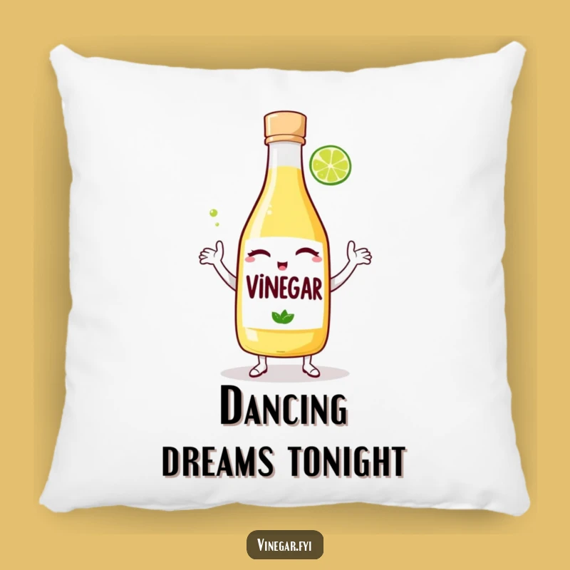 Funny Vinegar Dance Pillow: Comfy & Hilarious Kitchen Decor