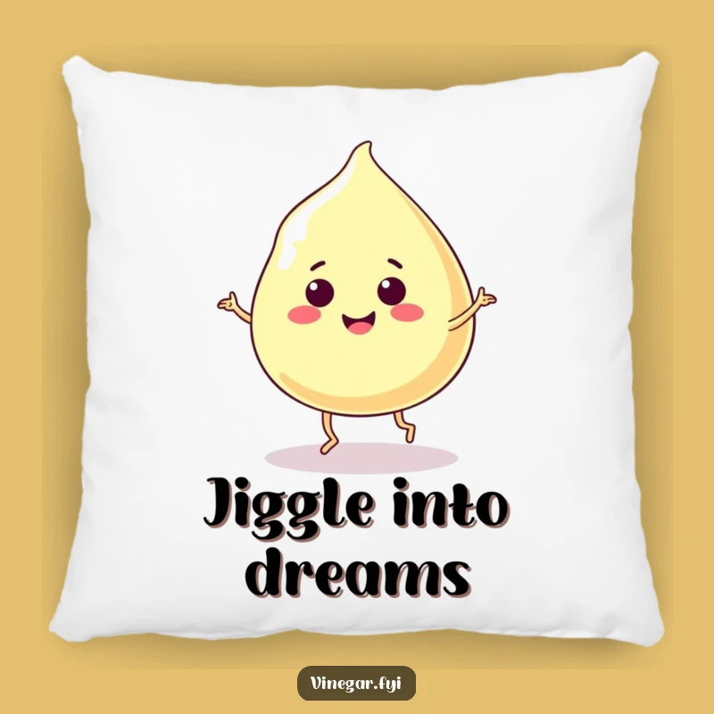 Funny Vinegar Blob Pillow: Cozy & Funny Decor for Happy Homes