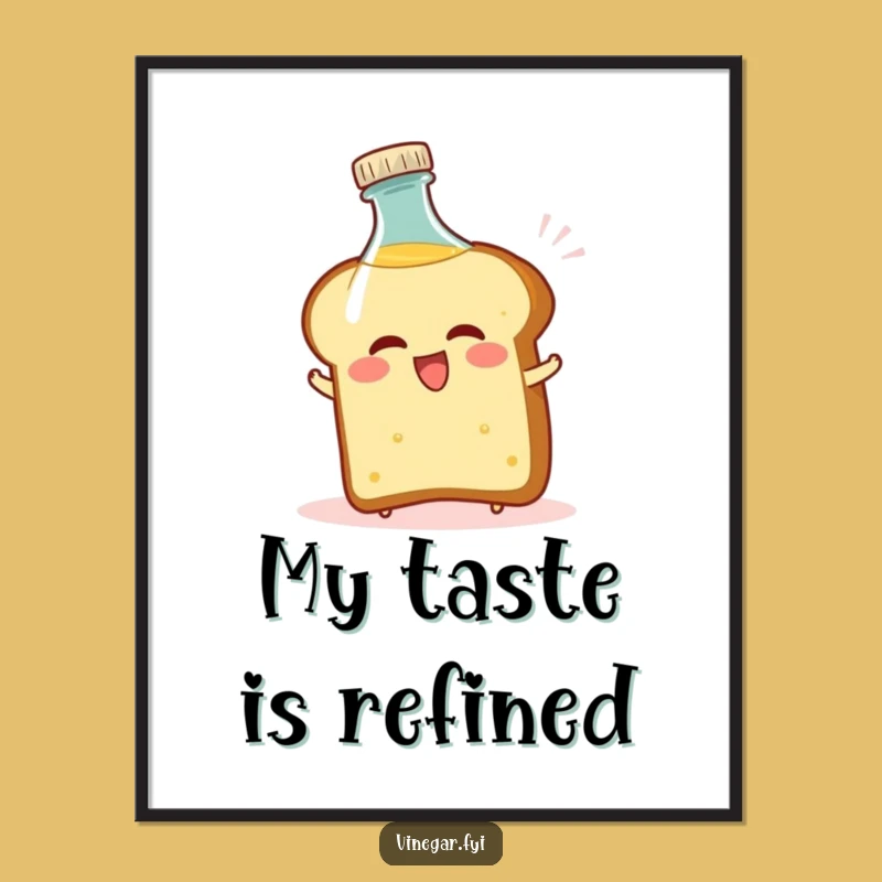 Funny Bread Recoiling Digital Art: Comical Food Scene for Your Walls!
