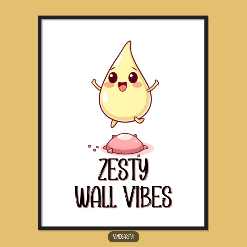 Funny Vinegar Drop Digital Art - Instant Joyful Decor