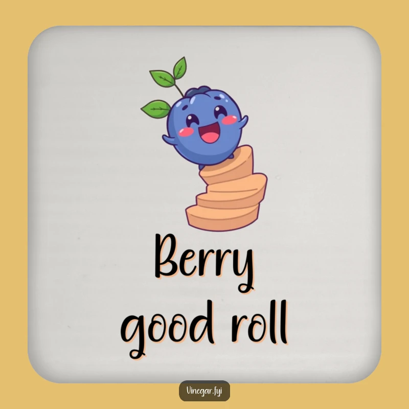 Funny Blueberry Stair Roll Coaster: Surprised Fruit Protection for Your Surfaces