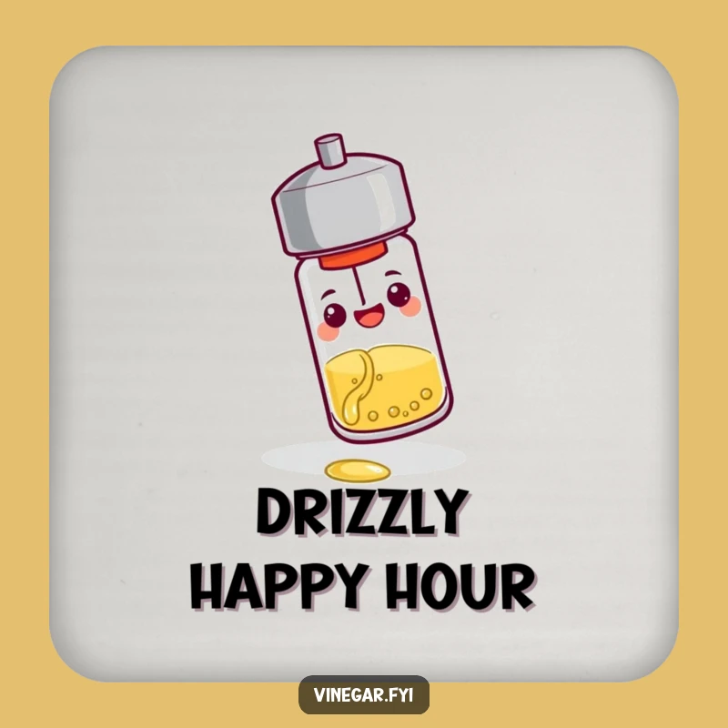 Funny Pepper Shaker Coaster: Protect Surfaces with Zesty Humor