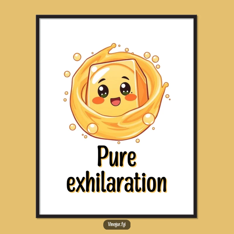 Funny Orange Juice Box Poster: Vibrant Art for a Cheerful Space!