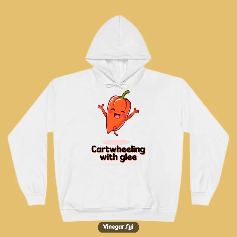 Cozy Funny Kawaii Pepper Hoodie: Warmth for Your Energetic Soul