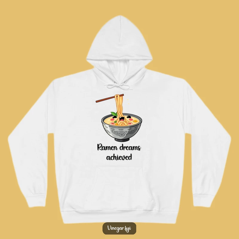 Cozy Funny Kawaii Ramen Hoodie - Warm & Hilarious Comfort for Noodle Fans