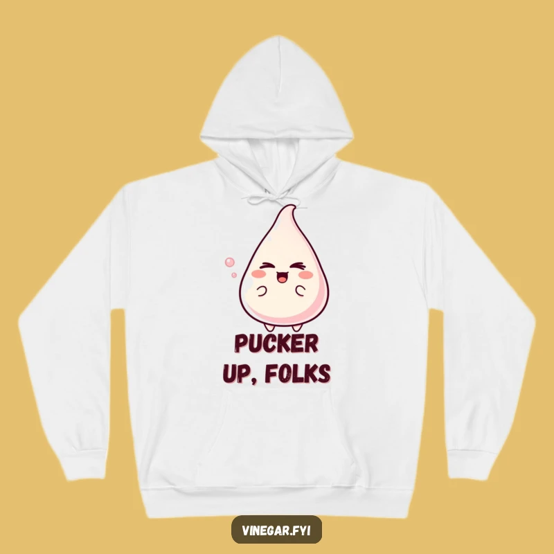 Funny Vinegar Wink Hoodie: Cozy Up with Mischievous Charm Gift