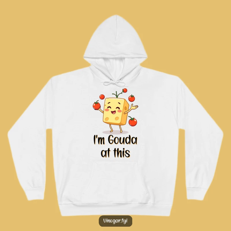 Funny Jovial Cheese Cube Hoodie: Cozy & Hilarious Gift for Anytime Wear