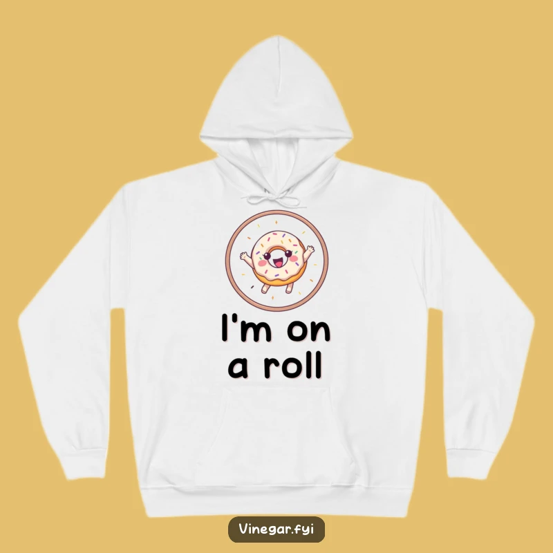 Funny Sprinkle Donut Hoodie: Cozy Comfort Meets Sweet Merriment
