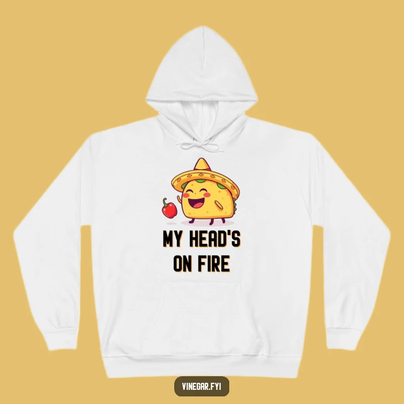 Funny Taco Sombrero Chili Hoodie: Cozy Up with This Hilarious Fiesta Wear