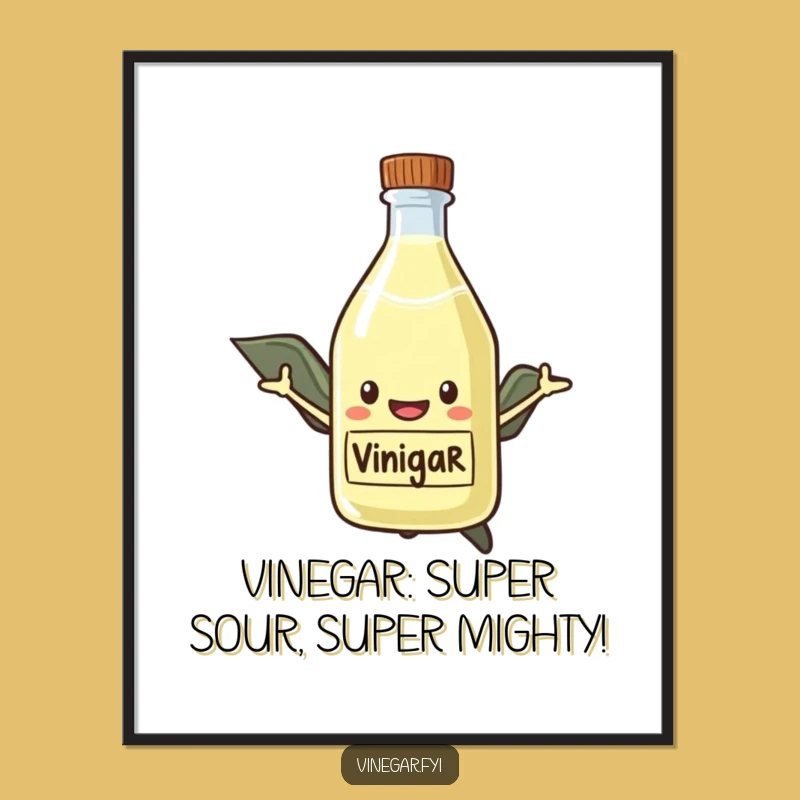 Free Printable Hero Vinegar Wall Art - Funny Downloadable Poster