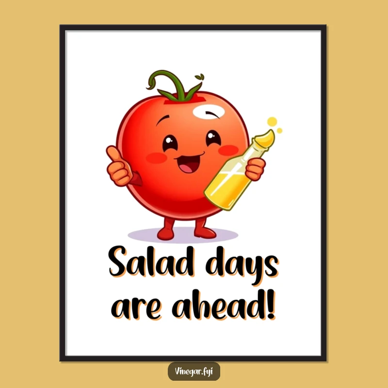 Free Printable Tomato Wall Art: Thumbs Up for a Zesty and Fun Home Display