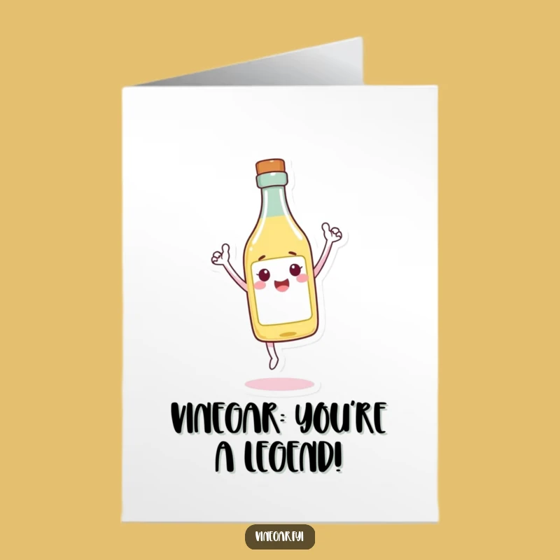 Free Printable Triumphant Vinegar Birthday Card - Funny Downloadable Gift