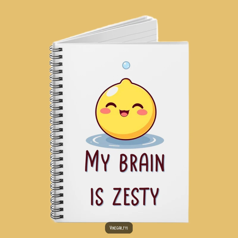 Funny Lemon Journal - Cheerful Citrus Notebook for Bright Ideas