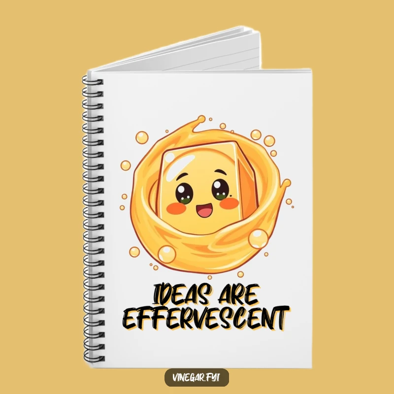 Funny OJ Box Notebook: Jot Down Ideas with Bubbly Enthusiasm!