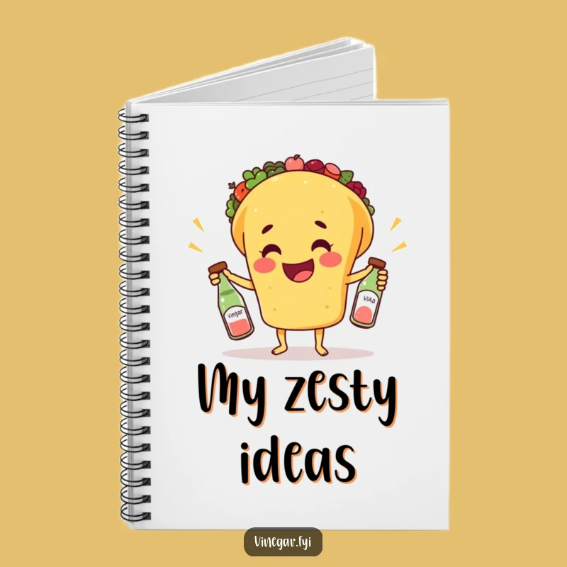 Funny Taco Juggling Notebook - Hilarious Fiesta Journal