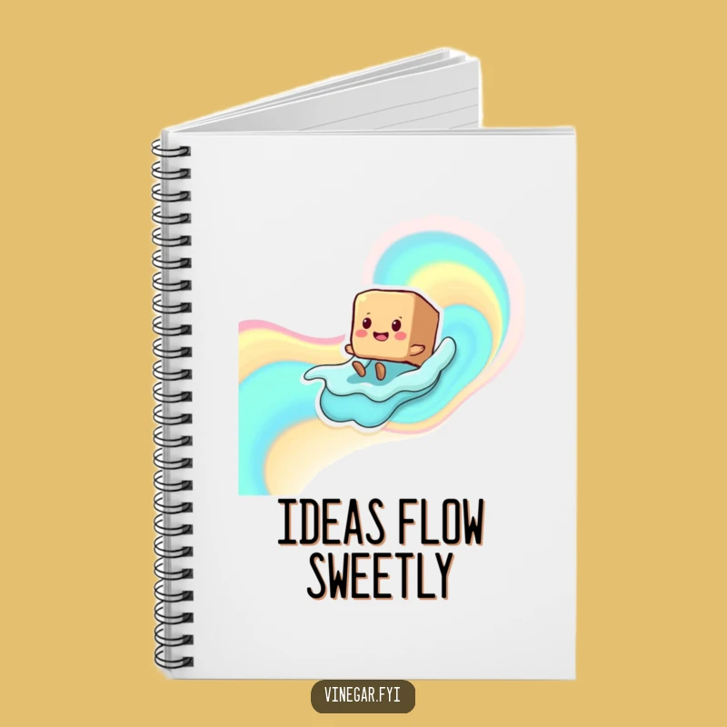 Funny Sugar Cube Notebook: Jot Down Sweet Ideas with a Smile!