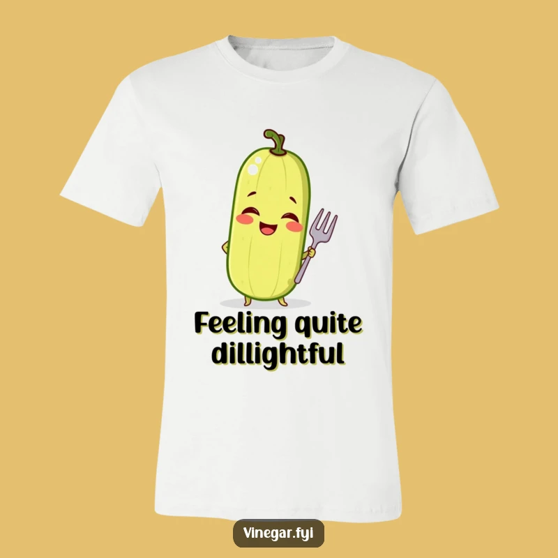 Funny Pickle Pose T-Shirt - Wear Your Confidence with Humor