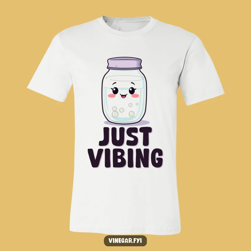 Funny Content Jar T-Shirt: Clear Liquid Sway, Perfect Relaxed Gift