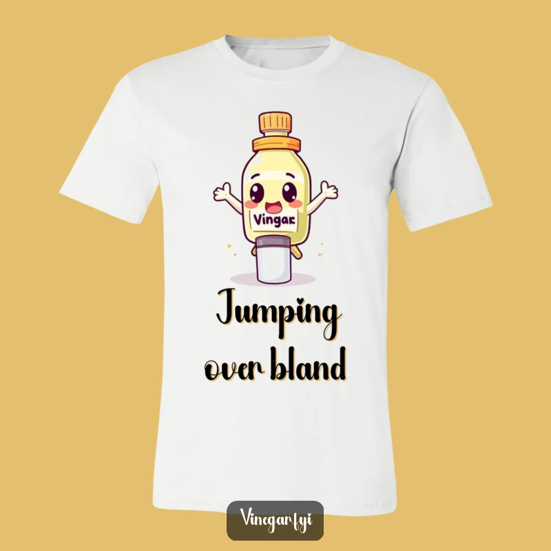 Funny Leap Vinegar T-Shirt - Boundless Energy in Every Wear!