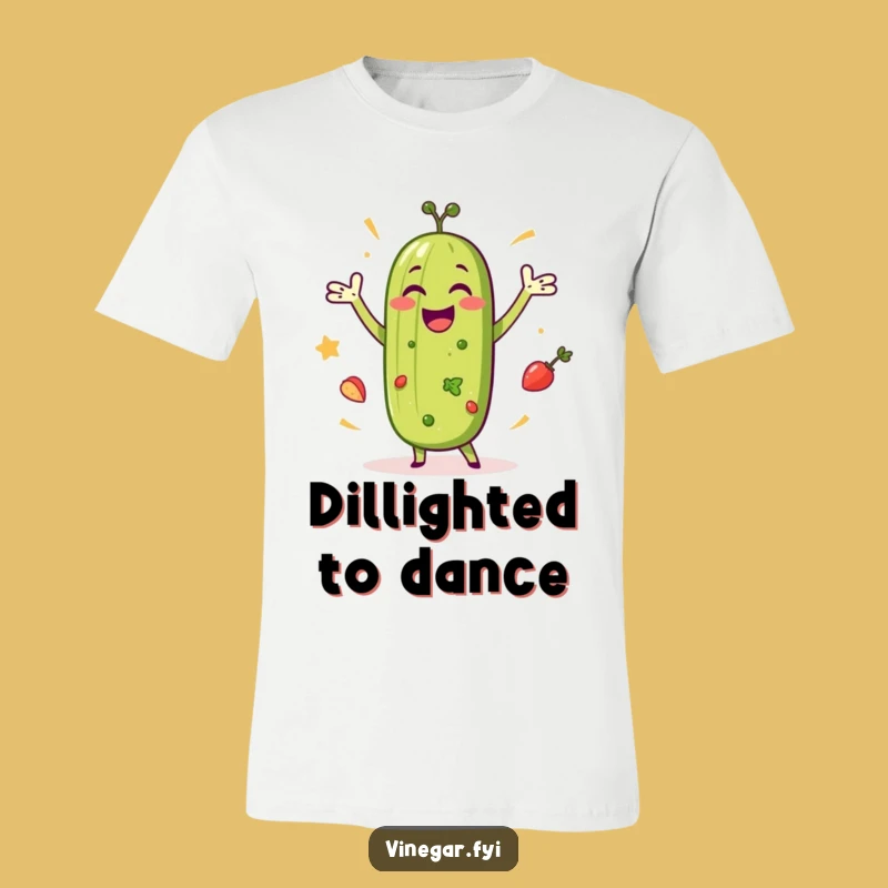 Funny Pickle Dance T-Shirt: Happy Salad Celebration Apparel for a Good Time