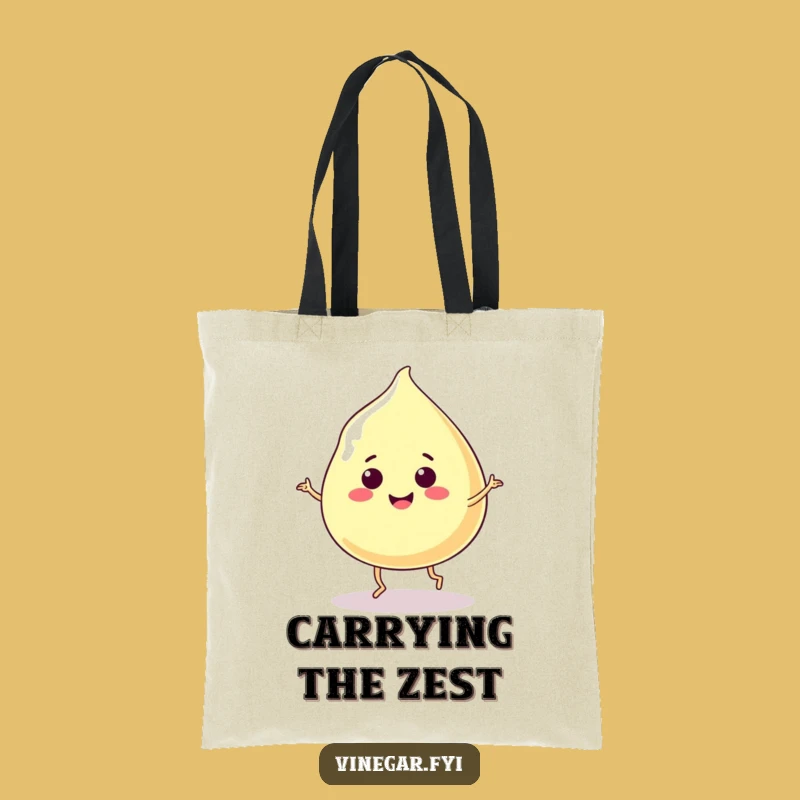 Funny Vinegar Blob Tote Bag: Carry Your Joy with This Funny Gift